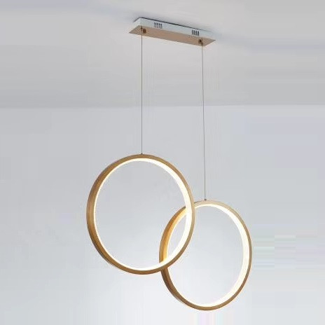 简约现代圆环吊灯