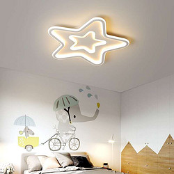 创意星星卡通房间卧室简约五角星LED吸顶灯