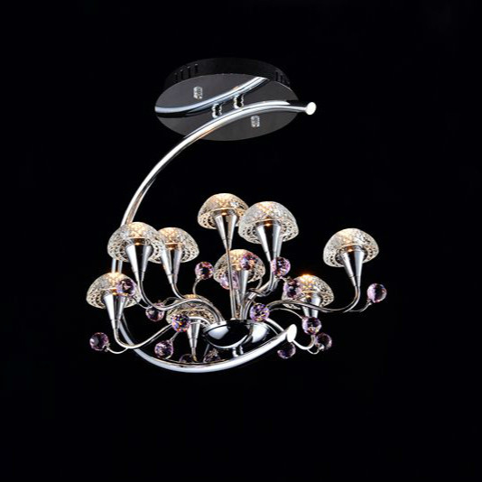个性卧室蘑菇吊灯