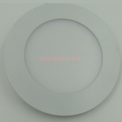 压铸铝超薄面板灯暗圆形侧发光3W-24W /2835 LED防雾筒灯