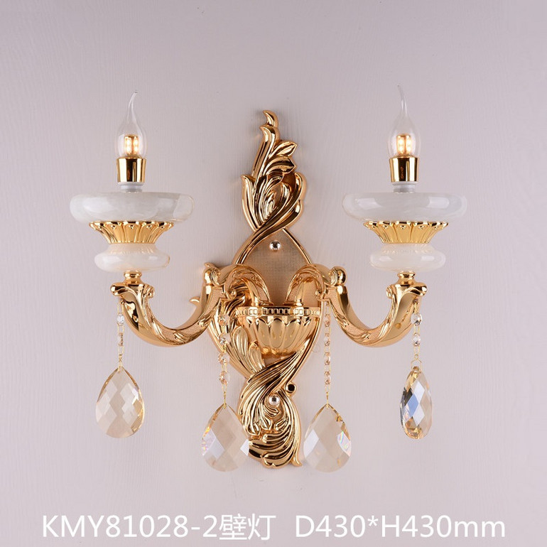 古典奢华金色壁灯