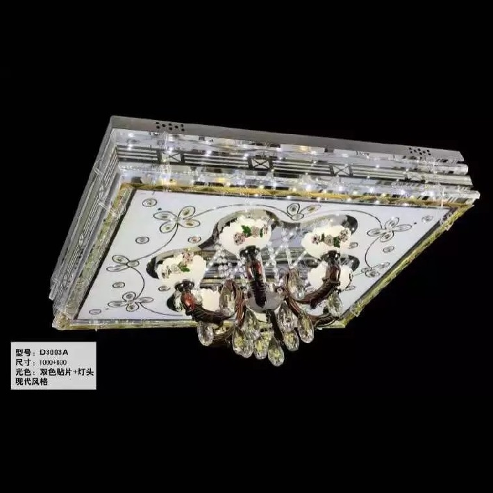 简约现代水晶灯客厅灯吸顶灯