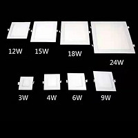 超薄嵌入式高亮节能室内照明LED方形平板灯
