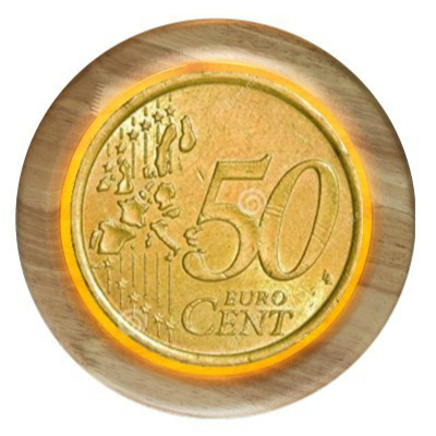 50分欧元新型壁灯