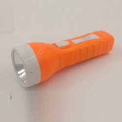 橙色探照LED手电筒