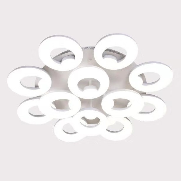 白色现代家居吸顶灯