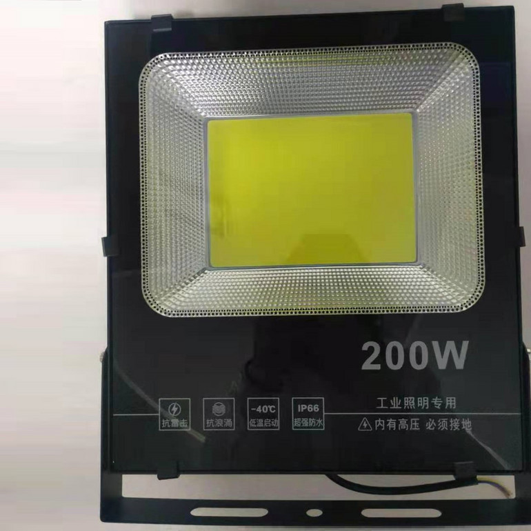 大功率200W高亮IP66防水户外道路照明投光灯