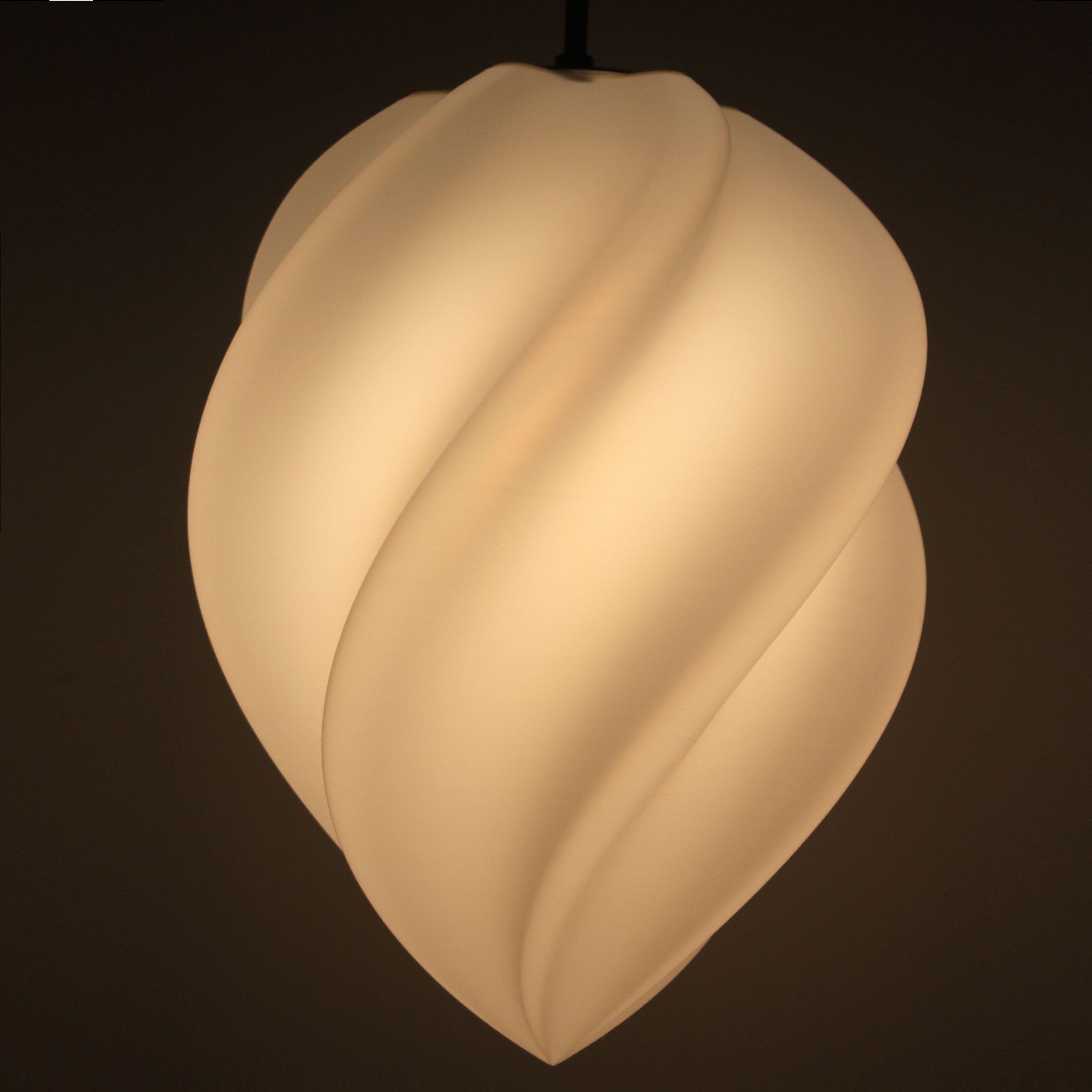 3D打印创意个性餐厅展厅海螺吊灯