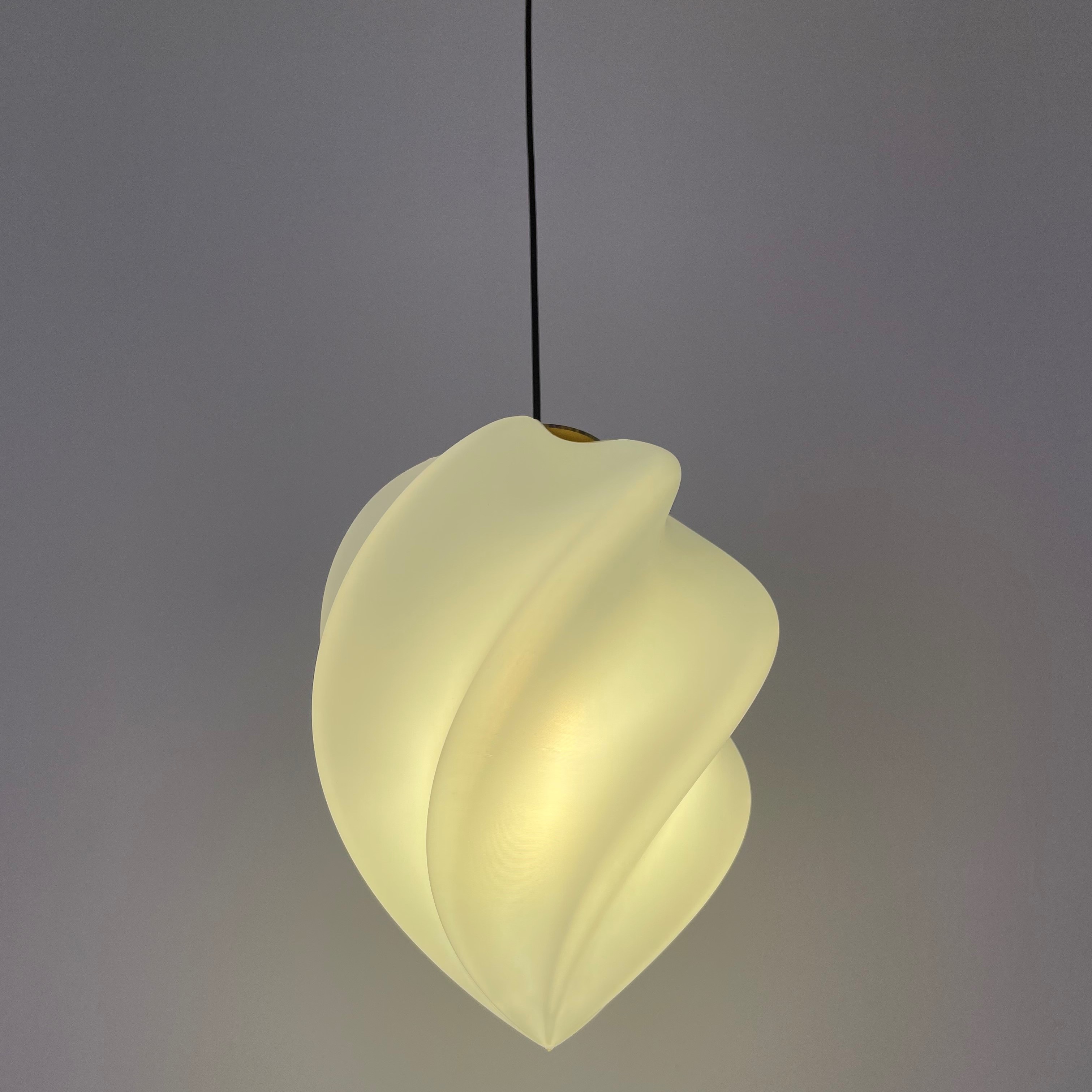 客厅餐厅简约创意暖光3D打印小吊灯