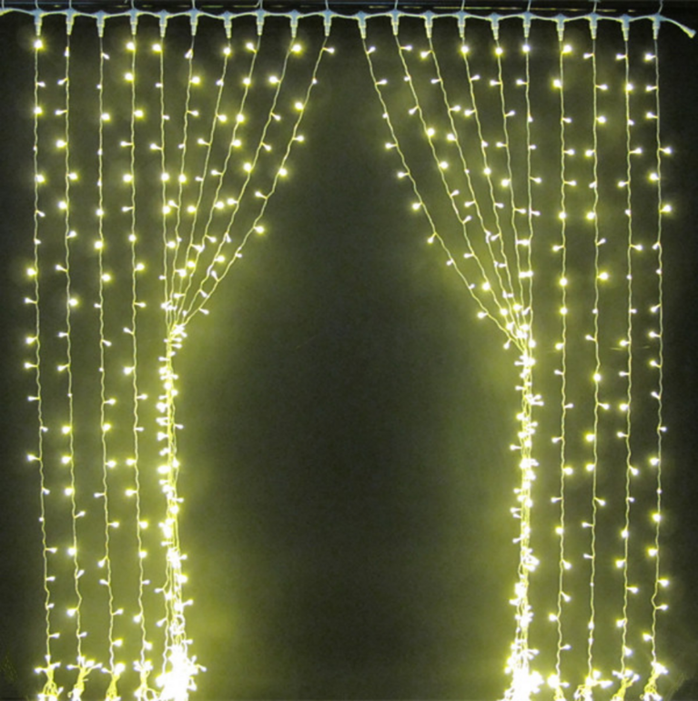 室内房间窗帘装饰LED灯串