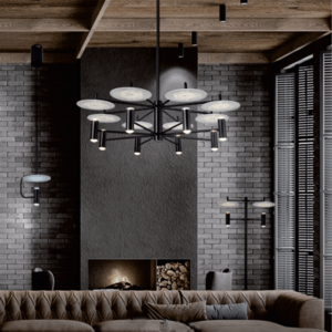 北欧室内艺术创意卧室客厅LED吊灯