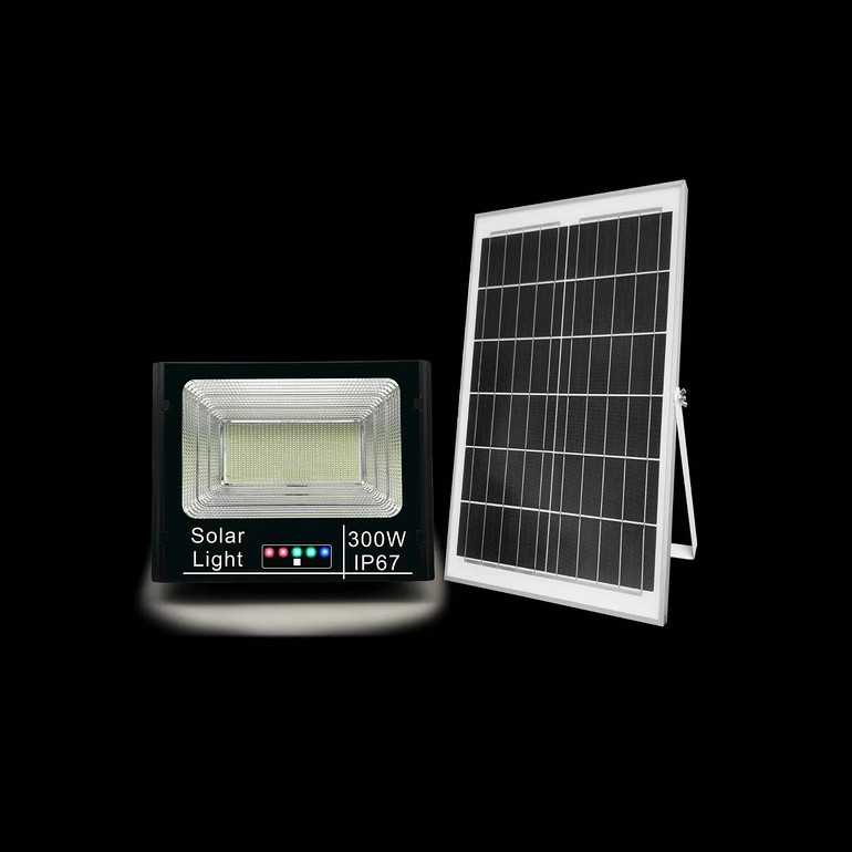 太阳能家用户外IP67防水大功率投光灯