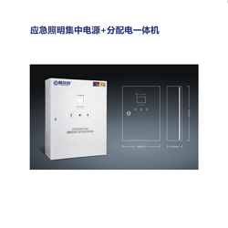 智能消防应急照明电源分配电一体机