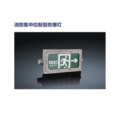 疏散出口指示牌消防集中控制型防爆灯