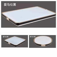 爱马仕黑超薄LED卧室客厅简约吸顶灯
