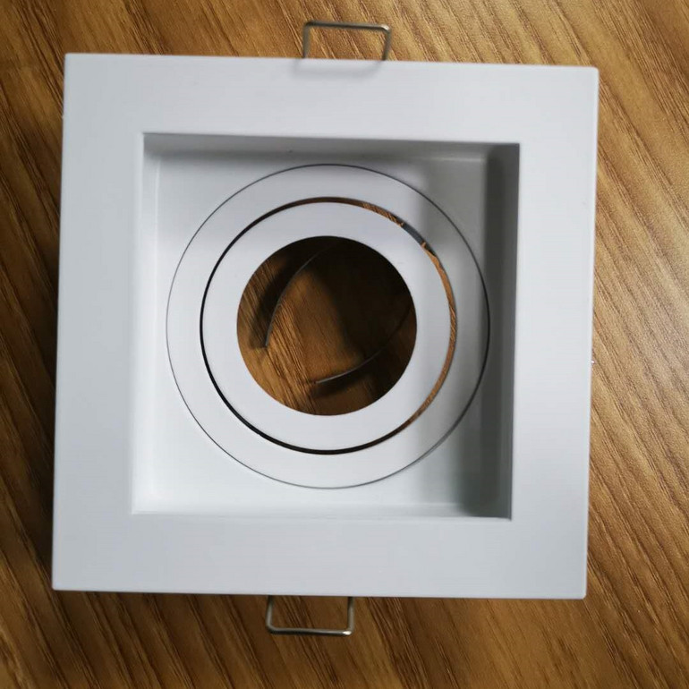 方形LED筒灯外壳