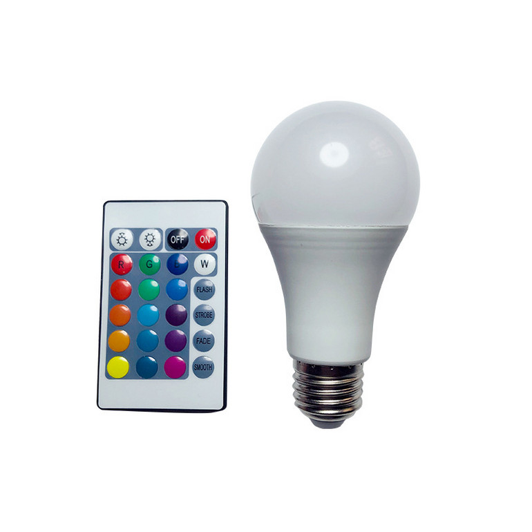 LED节能白底遥控螺口家用小功率灯泡