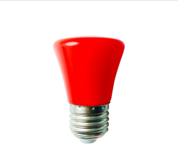 红色平顶LED螺口卡口小功率彩灯泡