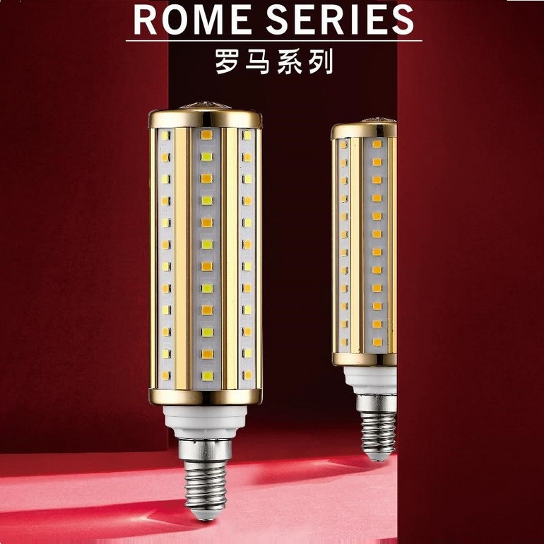 罗马系列高亮简约LED别墅楼道蜡烛球泡灯