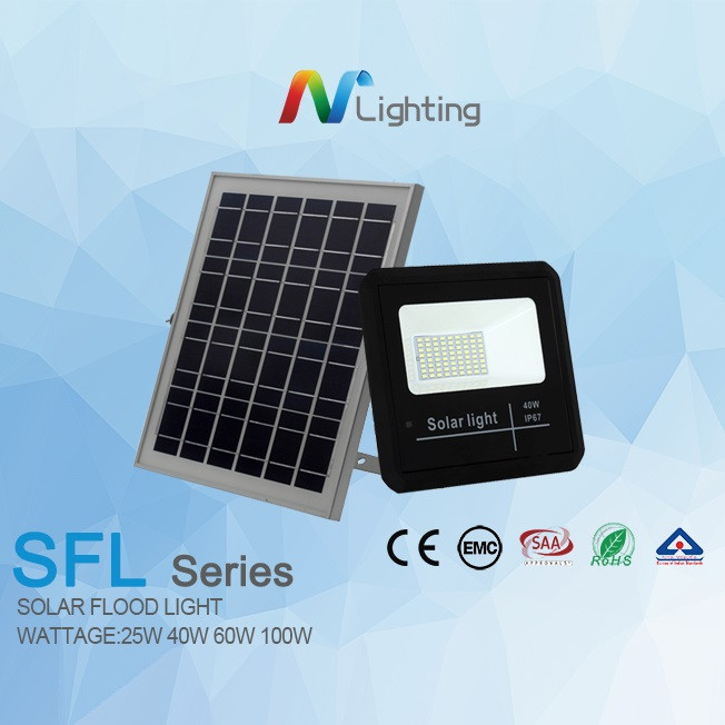 IP67太阳能投光灯40W