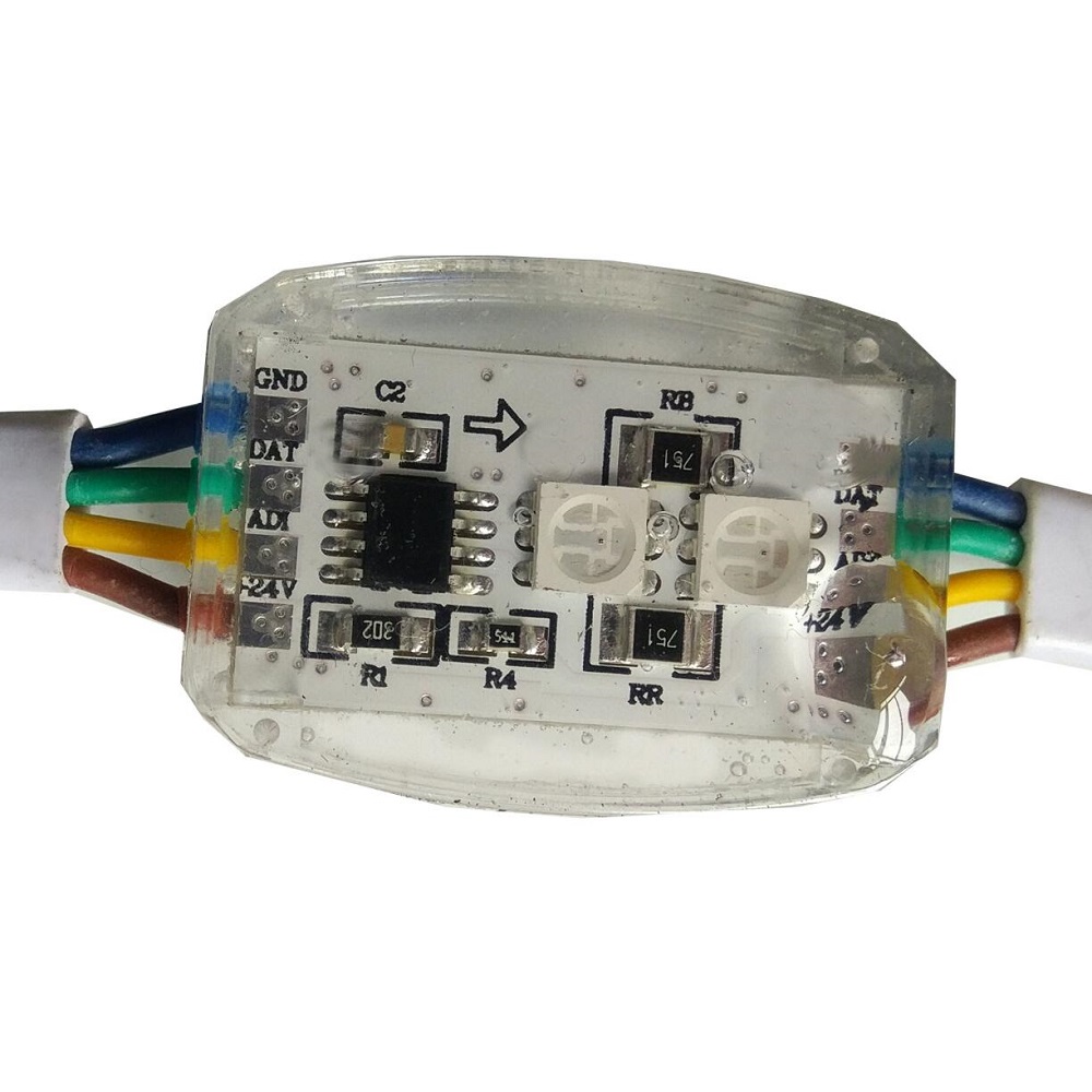 LED透明壳双面点光源