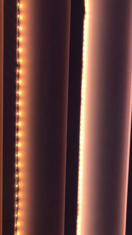 LED暖光超亮嵌入式过道墙壁灯条