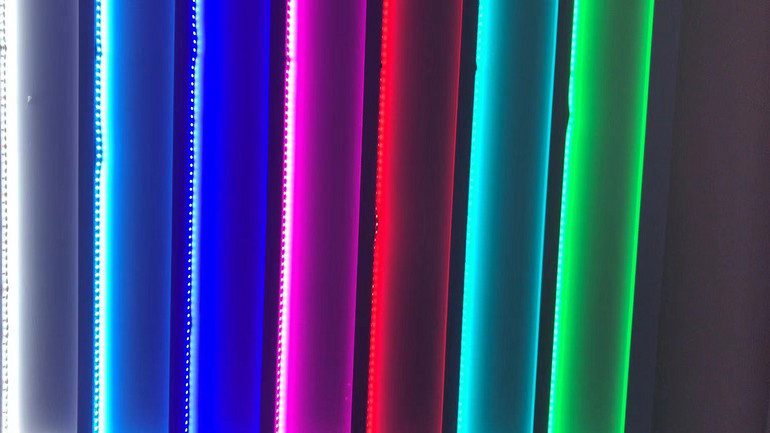 LED炫彩超亮展台展厅展柜软灯条