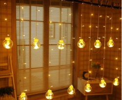 LED暖白色氛围灯圣诞花园装饰灯串