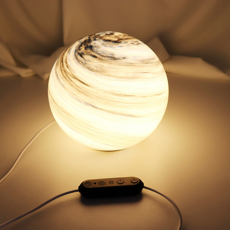 LED室内家用创意3D打印星球灯