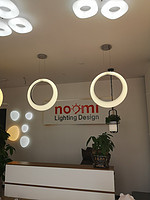 LED现代北欧简约客厅圆环形吊灯