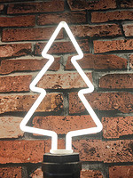 LED新款灯泡创意圣诞树形线条灯