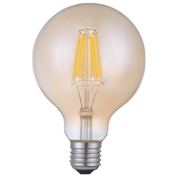 LED暖黄光节能超亮茶色龙珠泡