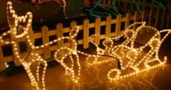 LED3D立体发光圣诞装饰造型灯