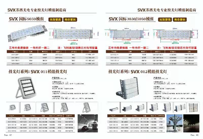 光效长寿命光电专业模组投光灯