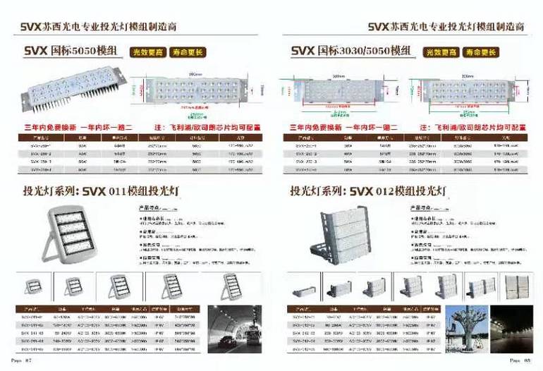 光效长寿命光电专业模组投光灯    