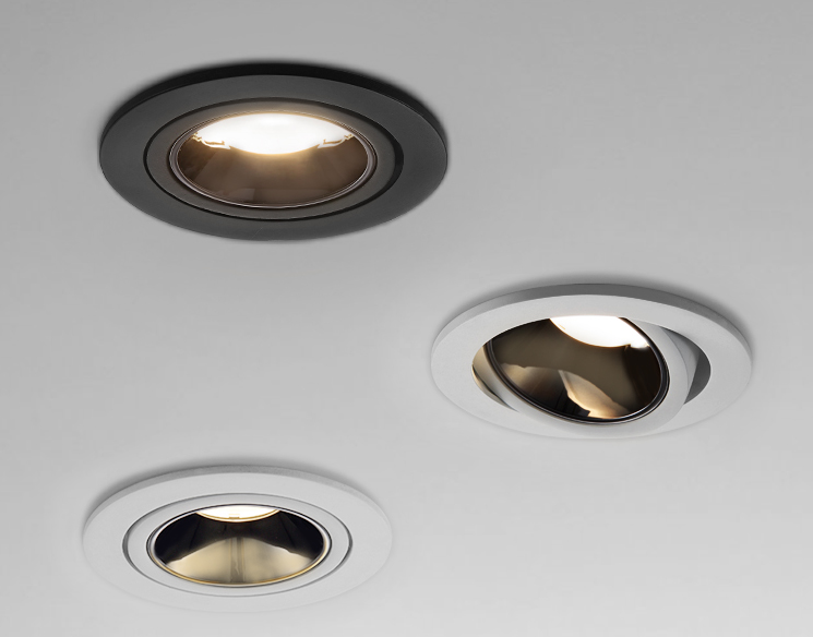 LED室内暗装可调角度嵌入式射灯