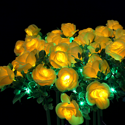 LED户外玫瑰花装饰插地灯