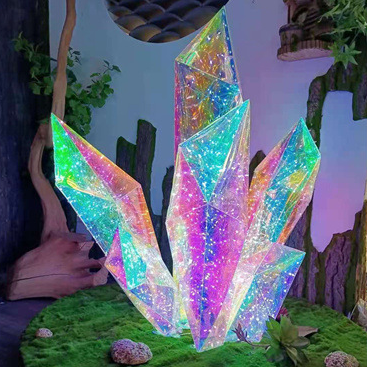 LED室外创意幻彩8面金刚石装饰灯