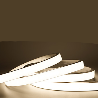 LED高亮度节能暖白色硅胶灯带