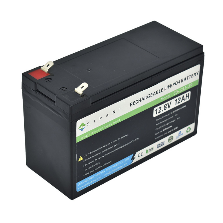 爆款12.8V 12AH铅酸改锂电蓄电池