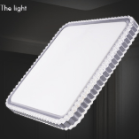 LED客厅极美系列无频闪双晶方吸顶灯