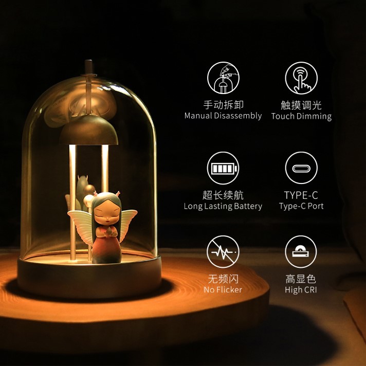 长续航无频闪高显色LED琥珀氛围灯
