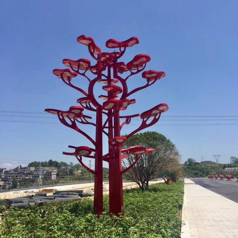 室外LED中式创意景观菩提树灯