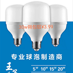 30W王子系列朔包铝球泡