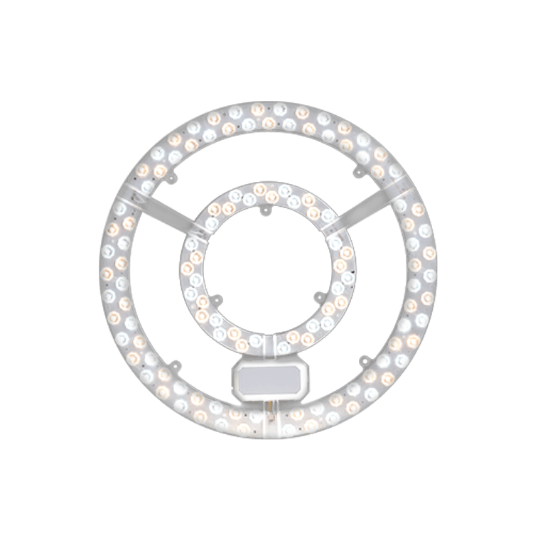 钻石款220V三色灯光LED模组替换芯片