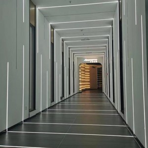 LED铝合金嵌入式灯槽装饰线型轨道灯