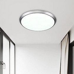 LED三防超薄圆形阳台卫浴吸顶灯