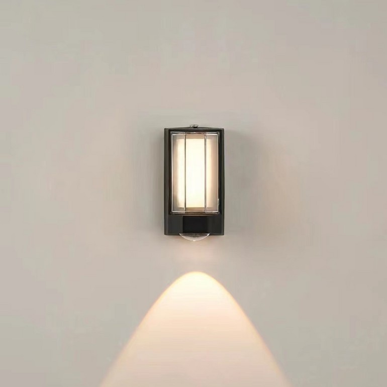 现代简约防水LED室内外庭院壁灯