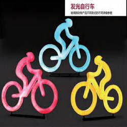 五彩自行车装饰景观灯