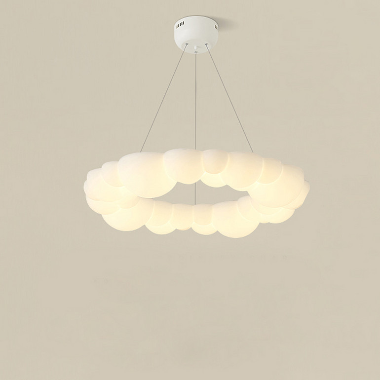 奶油风系列-网红泡泡餐厅吊灯